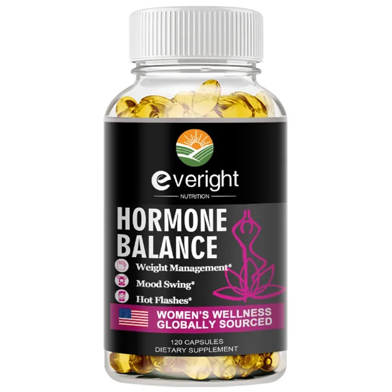 Komplettes pflanzliches Nahrungsergänzungsmittel für die Menopause für Frauen – Multibenefit Menopause Relief Hormonbalance für nächtliche Schweißausbrüche, Stimmung 120 KAPSELN — image 8