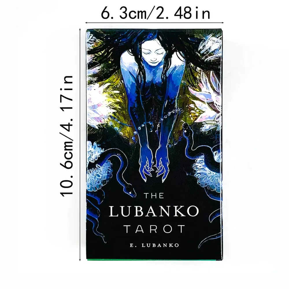 The LUBANKO Tarot Deck Mystical Artwork Ανθεκτικά και φορητά παιχνίδια διαλογισμού και πάρτι Τέλεια για πνευματική καθοδήγηση και συλλέκτη — image 6