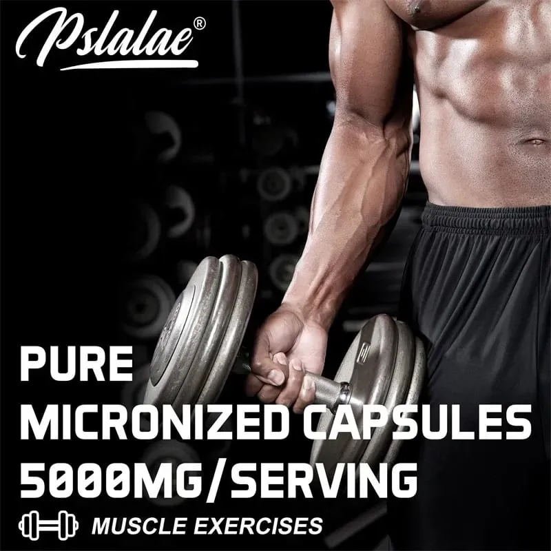 Creatine Monohydrate - 5000 Mg Per Serving Pre-workout Creatine To Help Build Muscle Enhance Energy and PerformanceSupplements