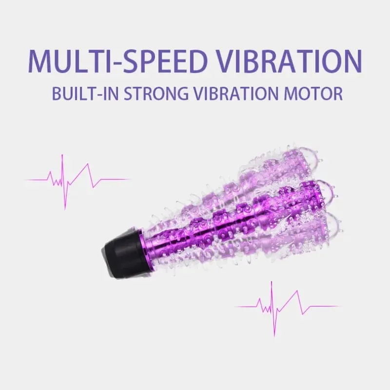 Multispeed Female Clitoris Vibrator G Spot Vaginal Stimulation Vibrating Dildo Anal Butt Plug Sex Toy for Women Men Adult Goods — image 3