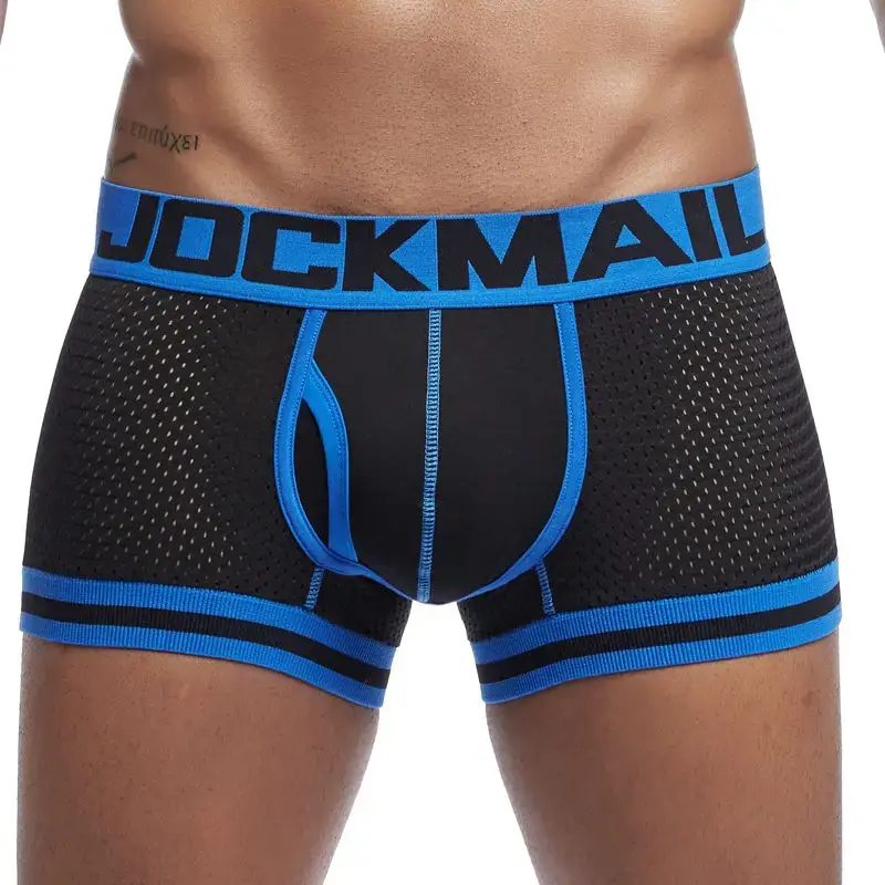 Man Underpants Boxershorts Mesh Nylon Men Boxers Male Breathable Underwear Men’s Panties Boxer Quick Dry Sports Fitness — image 17