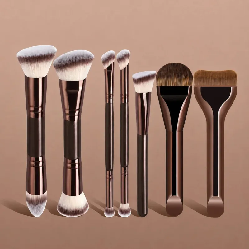 6/7/11PCS Professional Makeup Brush Set Foundation Concealer Powder Eyeshadow Blush Kabuki Blending Brushes — image 1