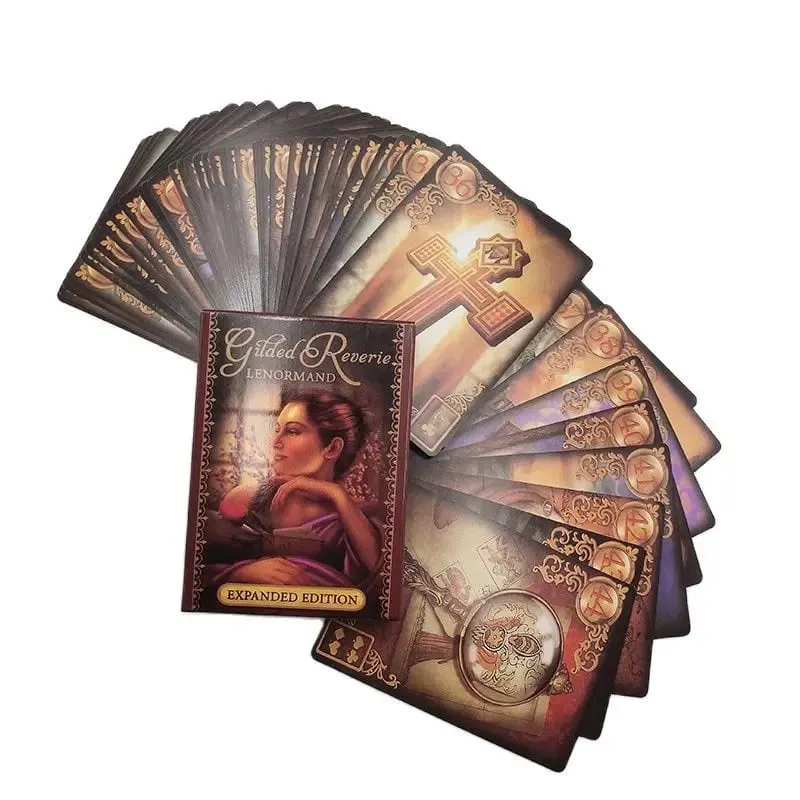 Reverie Lenormand Tarot Deck 47 Cards Fate Divination Tarot Card Board Game