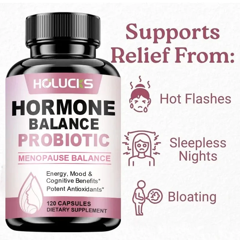 Advanced Menopause Balance Capsules Support Hot Flash Relief Mood Stabilization & Digestive Health Daily Vitality for Women