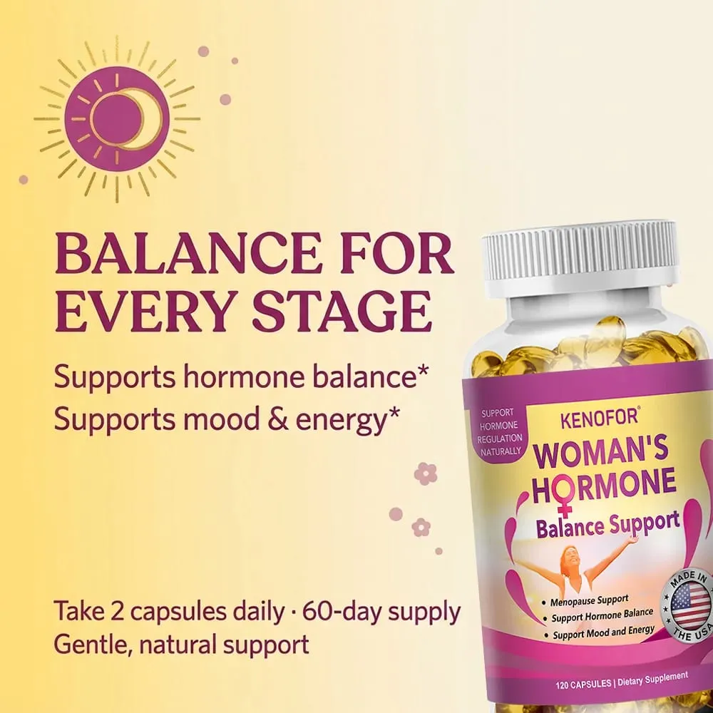 Women’s Menopause Support Supplement Enhancing Hot Flashes Night Sweats Mood Swings & Fatigue Supports Daily Wellness — image 5