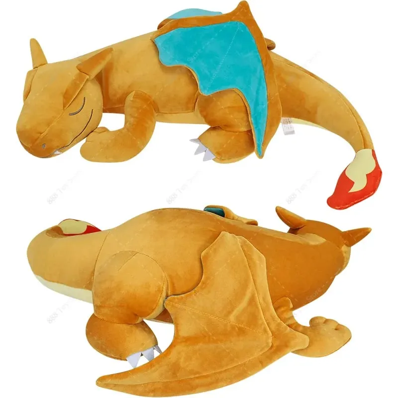 Hot Sale Pokemon Mega Charizard X Sleeping Plush Pillow Series Cute Garchomp Mew Umbreon Cubone Sofa Cushion Stuffed Peluche Toy — image 5
