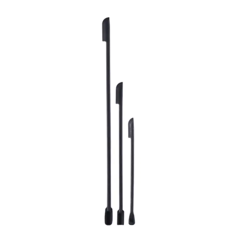 3Pcs/Set Cream Last Drop Scoop Face Mask Brush Beauty Tools Silicone Spatula Deep Bottle Scraper Makeup Brushes Cosmetics Spoon — image 1