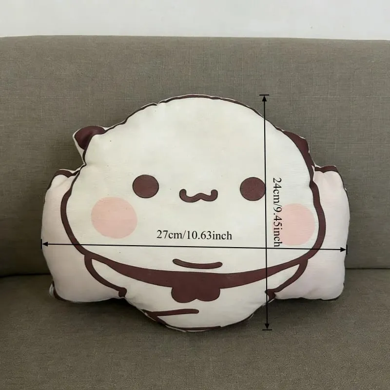New Cute Bubu Panda Throw Pillows Kawaii Anime Yier Plush Pillows Sleeping Companion Pillow for Friends Home Decor Couple Gift — image 9