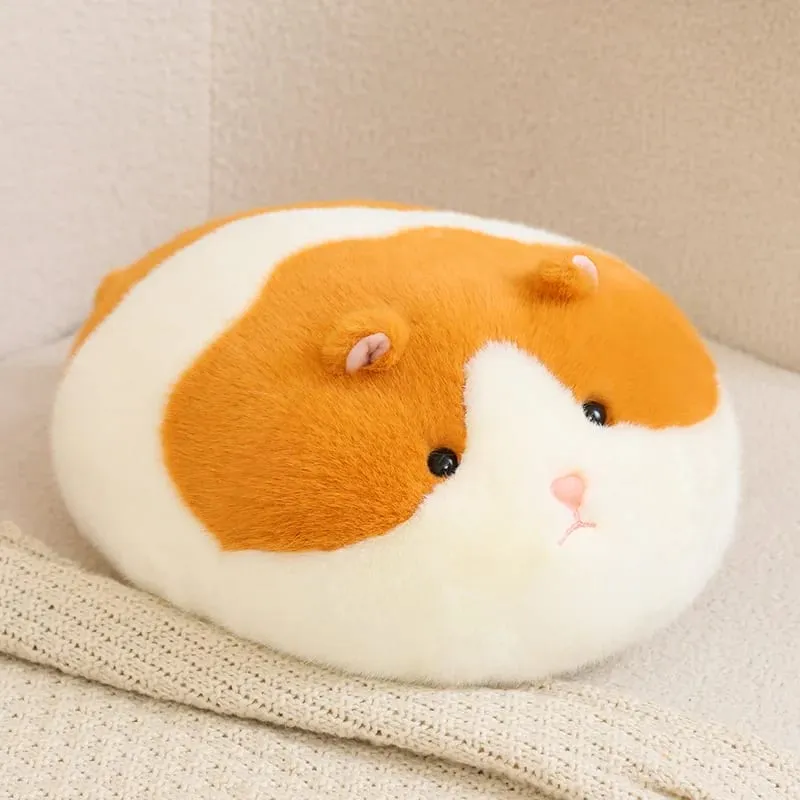 40cm Fluffy Animal Plush Pillow Hamster Rabbit Cow Pig Decompression Sofa Cushion Photography Prop Holiday Present