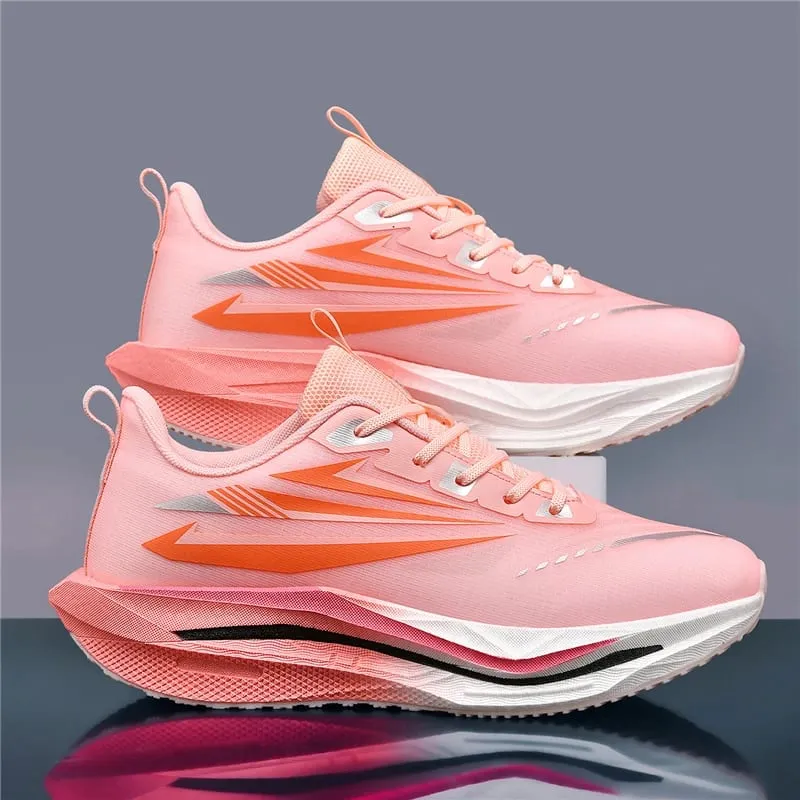 Marathon Men Sports Speciality Running Shoes Carbon Board Breathable Lightweight Women's Comfortable Athletic Nonskid Sneakers — image 5
