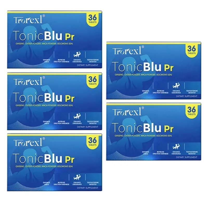 Blue Pill with Oyster Ginseng Maximum Growth Staying Power Male Supplements — image 10