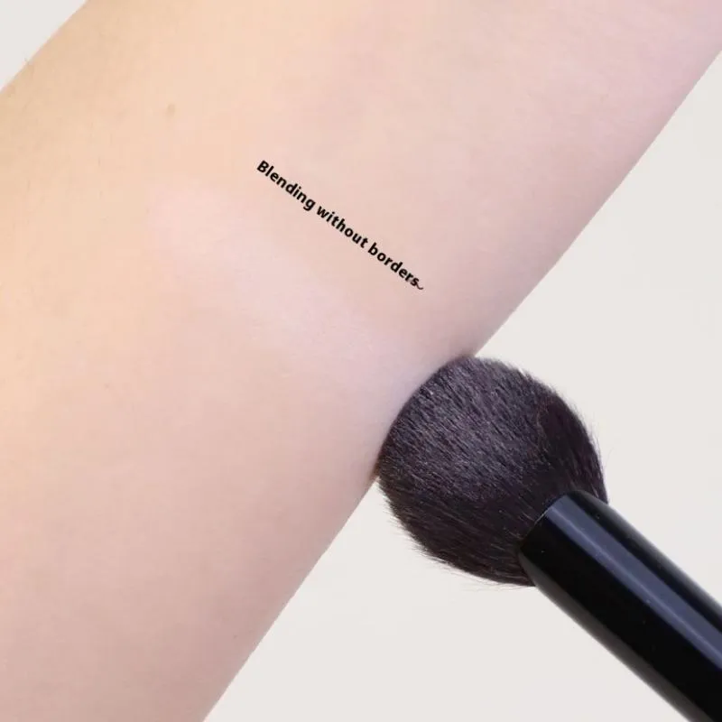 【1Pcs Small Fan Shape Blusher Brush Powder Blush Cream Liquid Blush Makeup Brushes Precise Blush Brush Makeup Tools】 — image 5