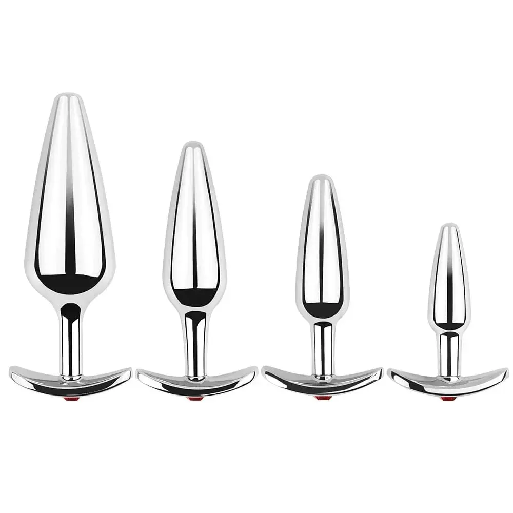 Metalen Anale Kralen Butt Plug Set Kleine Grote Draagbare Kont Anale Plug Sieraden Dilatator Dildo Prosa Massager Seksspeeltje Man Vrouwen winkel — image 1