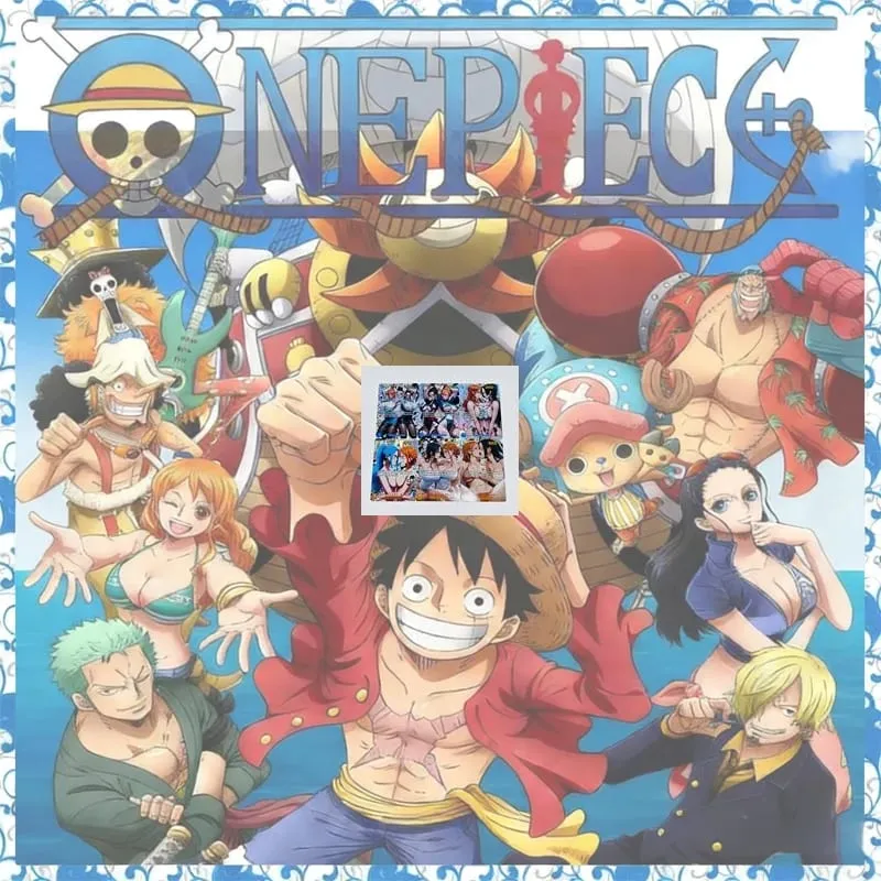 Anime One Piece Diy Color Flash Cards Hancock Perona Nami Robin Yamato Collection Cards Christmas Birthday Gifts Children's Toys — image 16