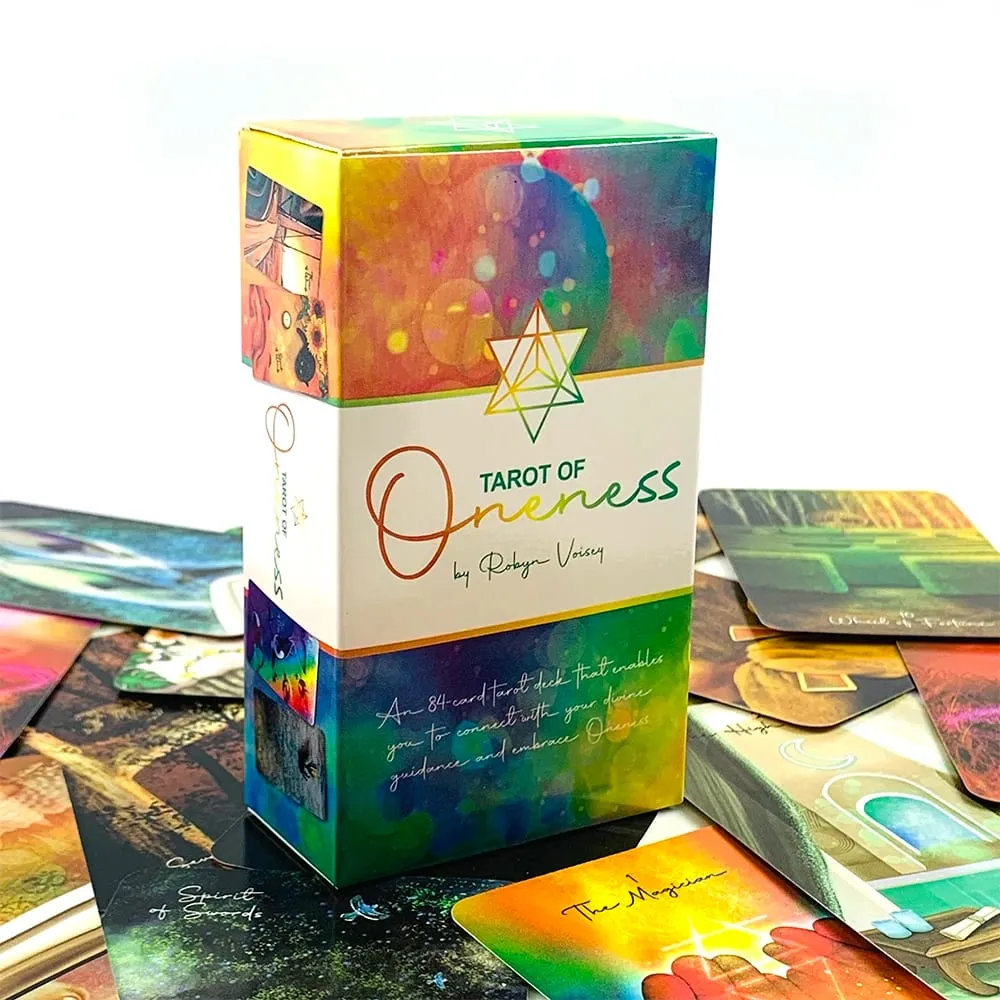 Tarot of Oneness Tarot Cards 84 Cards Mystical Tarot Deck Spiritual Guidance Divination Cards Game for Tarot Practitioner — image 3
