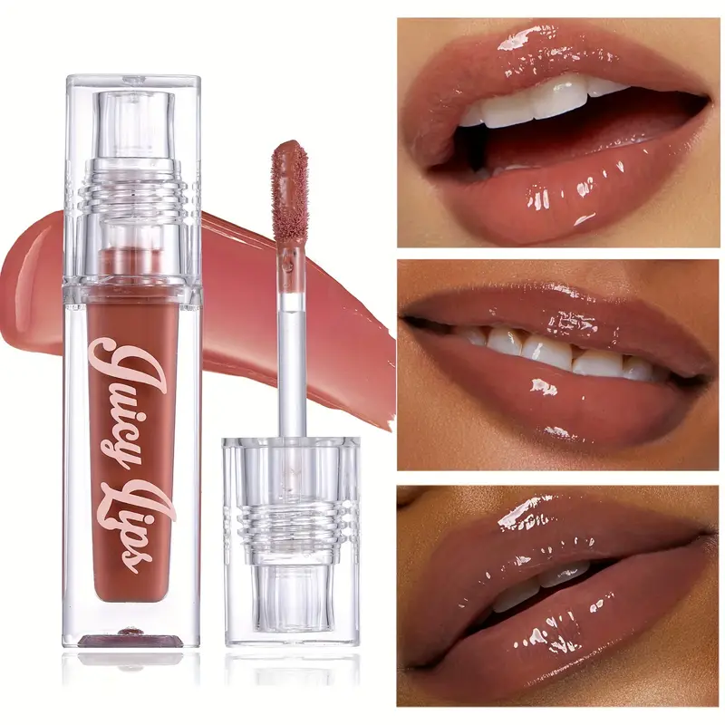 Hydrating Crystal Lip Oil - Plumping & Moisturizing Gloss with Tinted Shades for All Skin Types — image 2