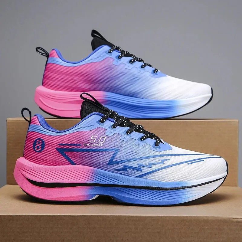 Brand Men's Carbon Plate Running Shoes Soft Cushion Shock Absorbing Sports Shoes Unisex Sneakers Light Anti-Slip Training Shoes — image 10