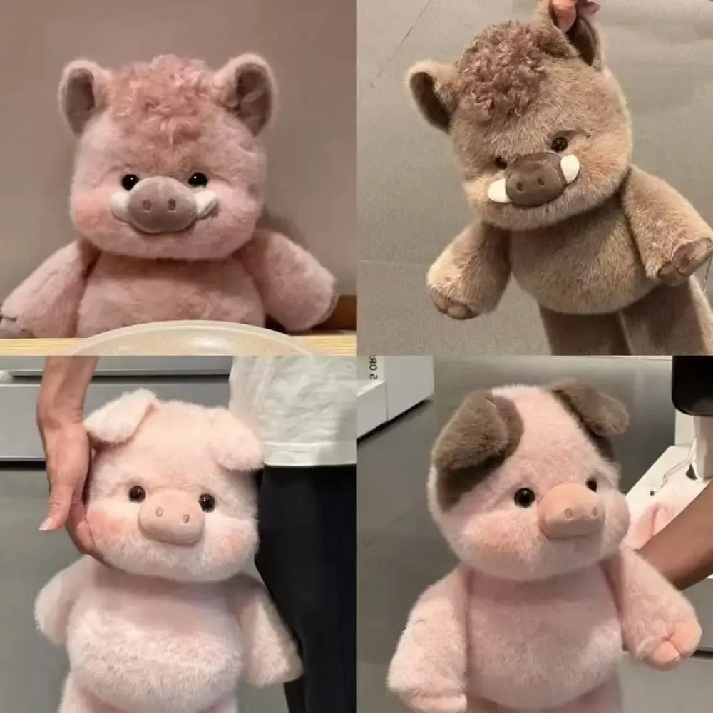 Creative Gift Soft Pig Stuffed Animal Plush Pillow Emotional Support 17.7inch Stuffed Animals Plush Cute Plush Pillow — image 2