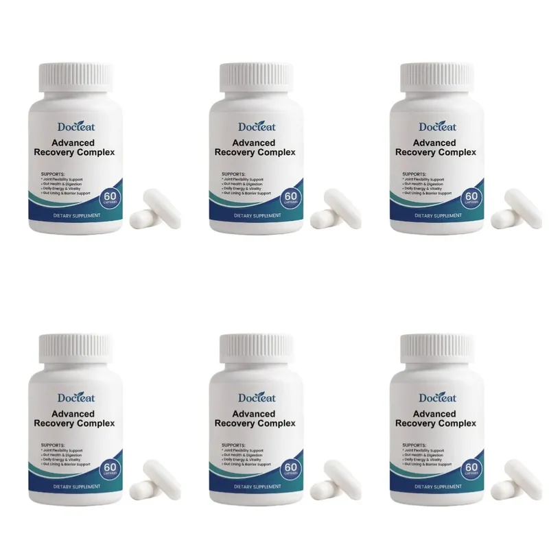 Advanced Recovery Complex 60 Capsules with L Glutamine Glycine Lysine Digestive Enzymes for Gut Health Daily Wellness Support — image 12