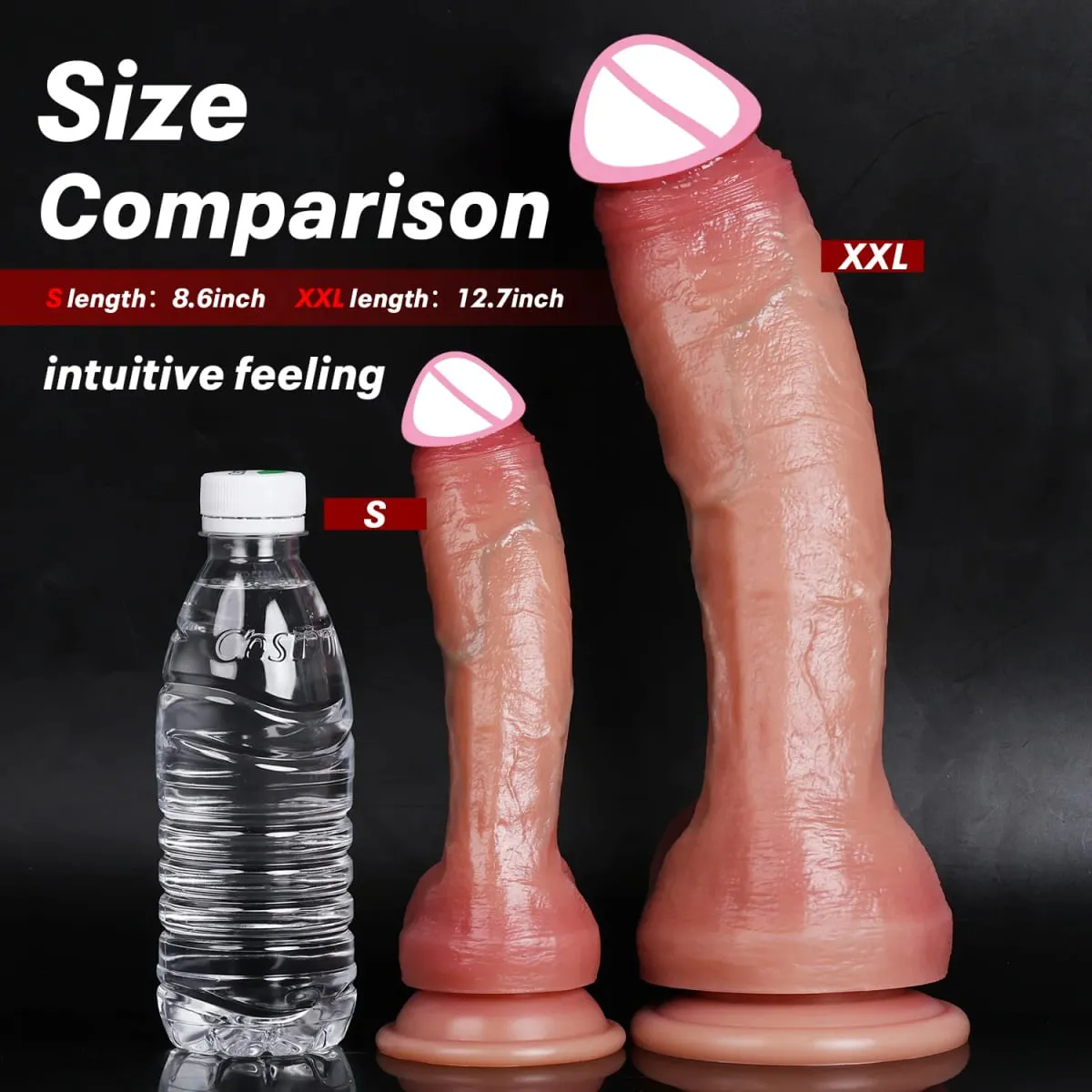 Realistic Dildo Penis Soft Double Silicone Dildos Vaginal and Anal Masturbator Big Dick For Woman Masturbation Adult Sex Toy 18+