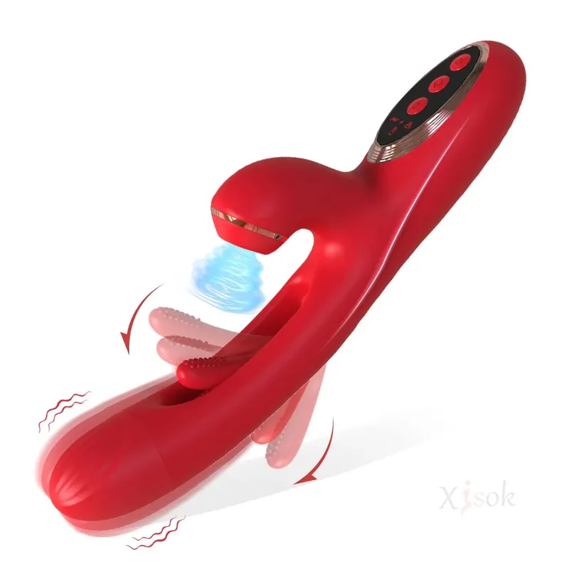 Sucking Flapping Vibrator for Women Clitoris G Spot Stimulator Dildo Tapping Vagina Massager Vibrating Adult Female Sex Toys 18+ — image 8