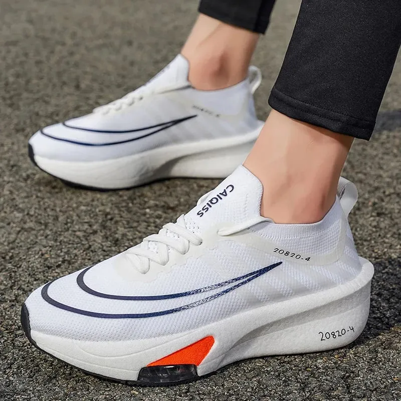 Men's Casual Sports Running Shoes - Lightweight Cushioning Sneakers with Breathable Toe Design and Non-Slip Sole - Suitable for Gym Jogging and Everyday Wear - All-Season Performance Shoes with a Dynamic Appearance Stable Fit Lace-Up Design — image 6