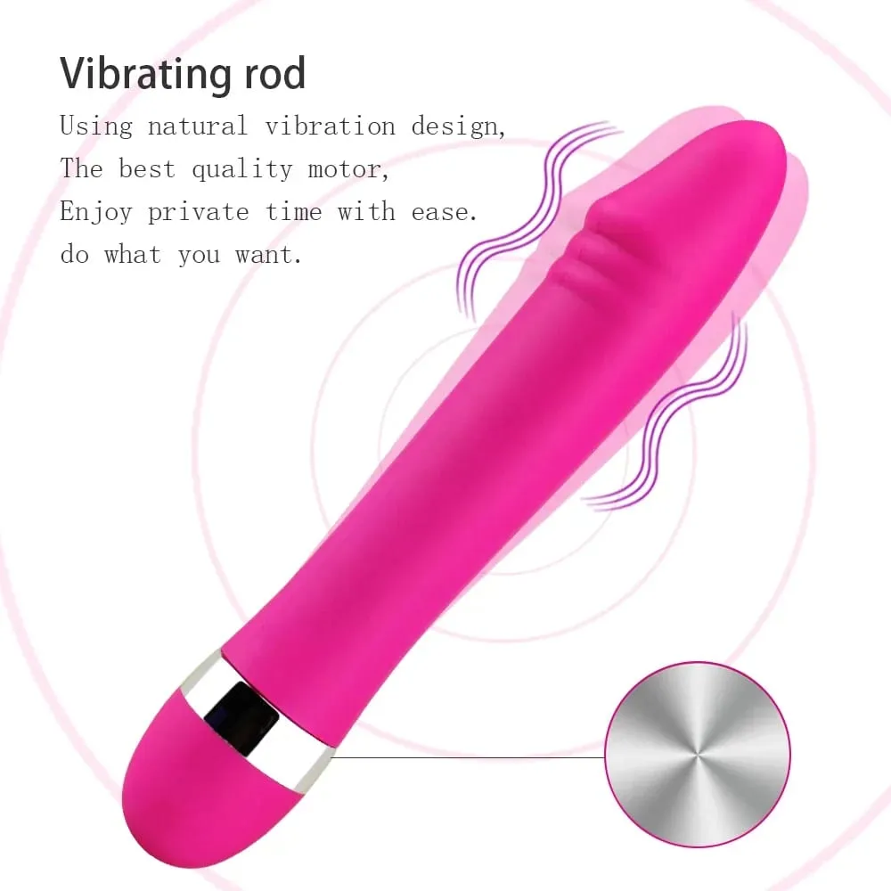 Gode réaliste Mini vibrateur masseur magique baguette stimulateur de Clitoris Vaginal G Spot Silicone jouets sexuels pour adultes pour femmes Couples — image 2