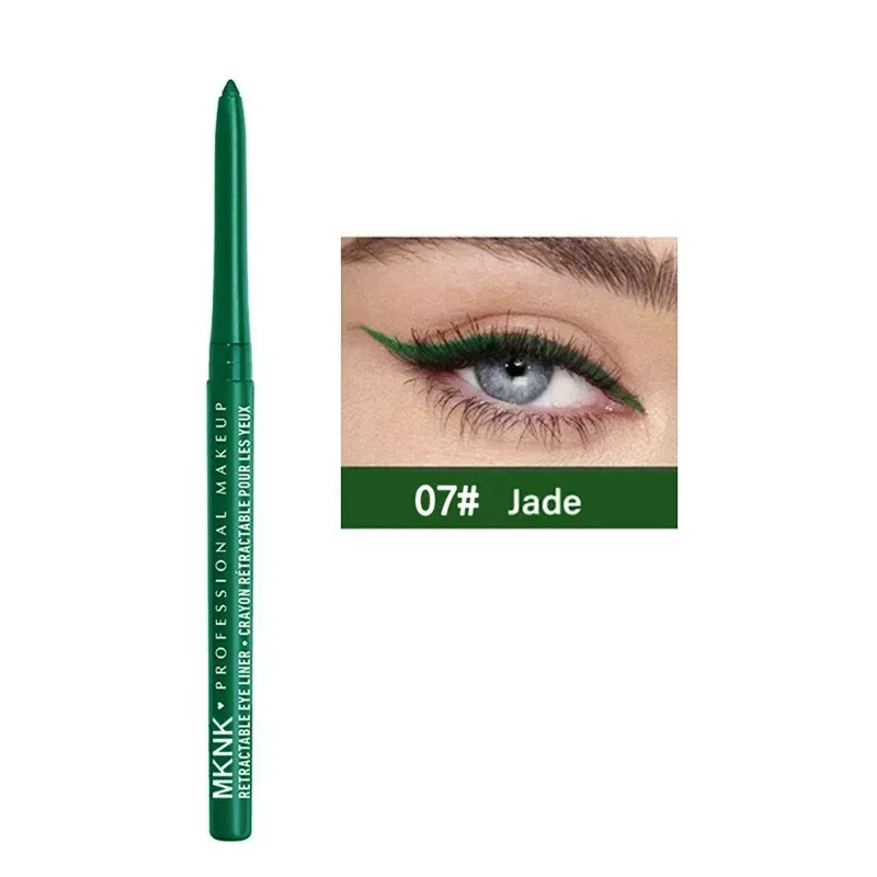 8 Colors Waterproof Black Eyeliner Gel Pencil Smudge-Proof Long-Lasting Beginner-Friendly Eye Makeup High Pigment Eye Liner Pen — image 14