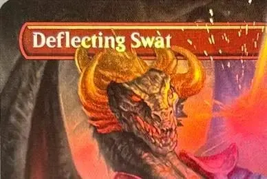 LK23 Deflecting Swat Flare of Duplication Hexing Squelcher Goldspan Dragon High-Quality TCG Proxy Cards (Black-Core)