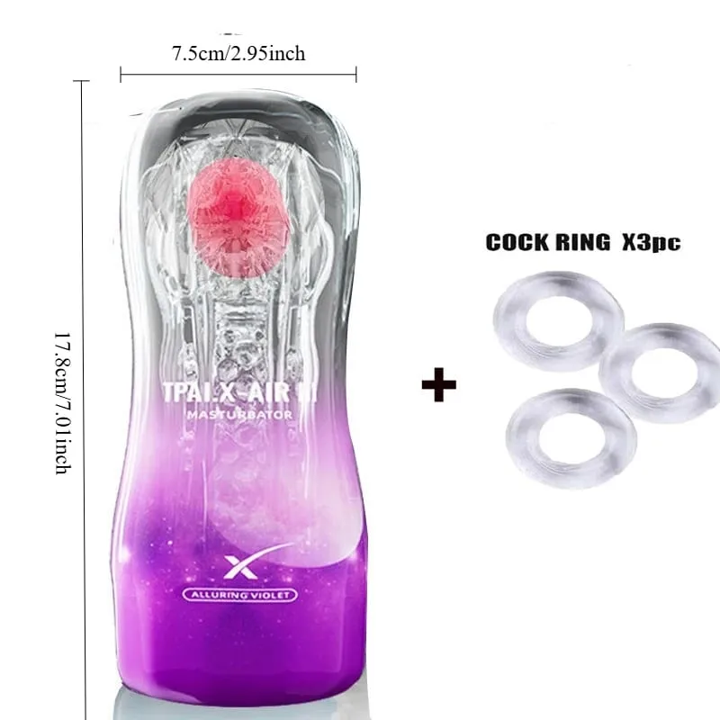 Male Aircraft Cup Masturbator Powerful Sucking Masturbation Cup Realistic Anal Vagina Pocket Pussy Adult Sex Toys for Men Toy 18 — image 9