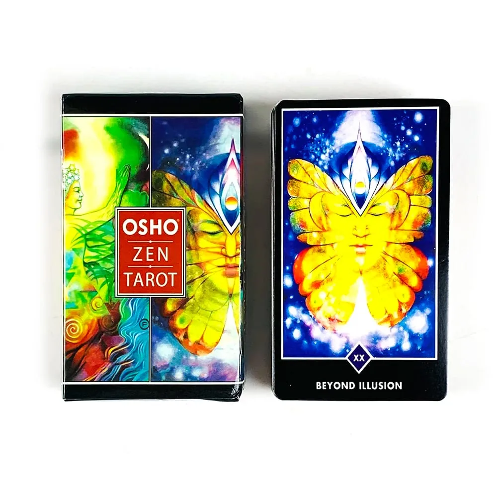 New Osho Zen Tarot Cards English Version Oracle Deck Board Game For Party Ideal For Travel Meditation & Spiritual Practices — image 1