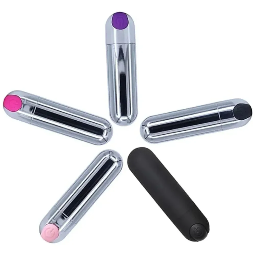 Mini Bullet Women Vibrator Powerful Vibrating G-Spot Vagina Stimulator Strong Shock Dildo Clitoris Massager Sex Toys for Women — image 1