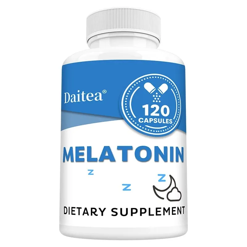 Melatonin-Ergänzungskapseln 5 mg – natürliche Schlafunterstützung, Entspannung und Ruhe, fördert die Schlafqualität — image 8
