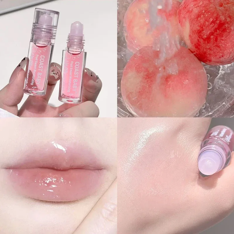 1 stk Langtidsholdbar fugtgivende gelé Vandglans Spejl Lip Gloss Transparent Farveløse Læber Pleje Lip Oil Kosmetik — image 4