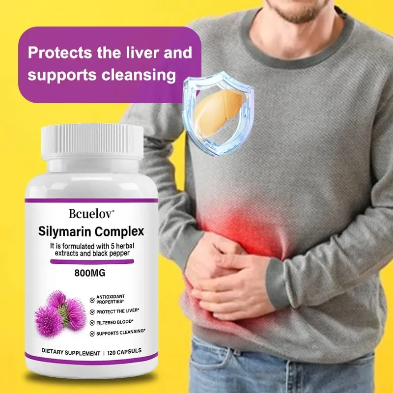 High-purity milk thistle extract paired with natural dandelion root Promotes Energy Production Liver Health Digestive Health — image 5