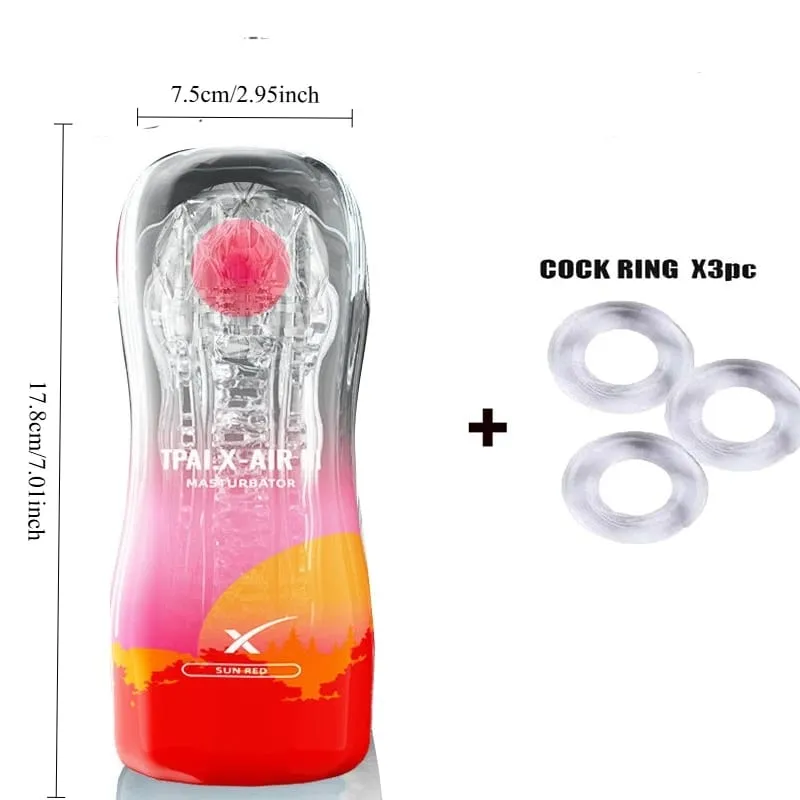 Male Aircraft Cup Masturbator Powerful Sucking Masturbation Cup Realistic Anal Vagina Pocket Pussy Adult Sex Toys for Men Toy 18 — image 10