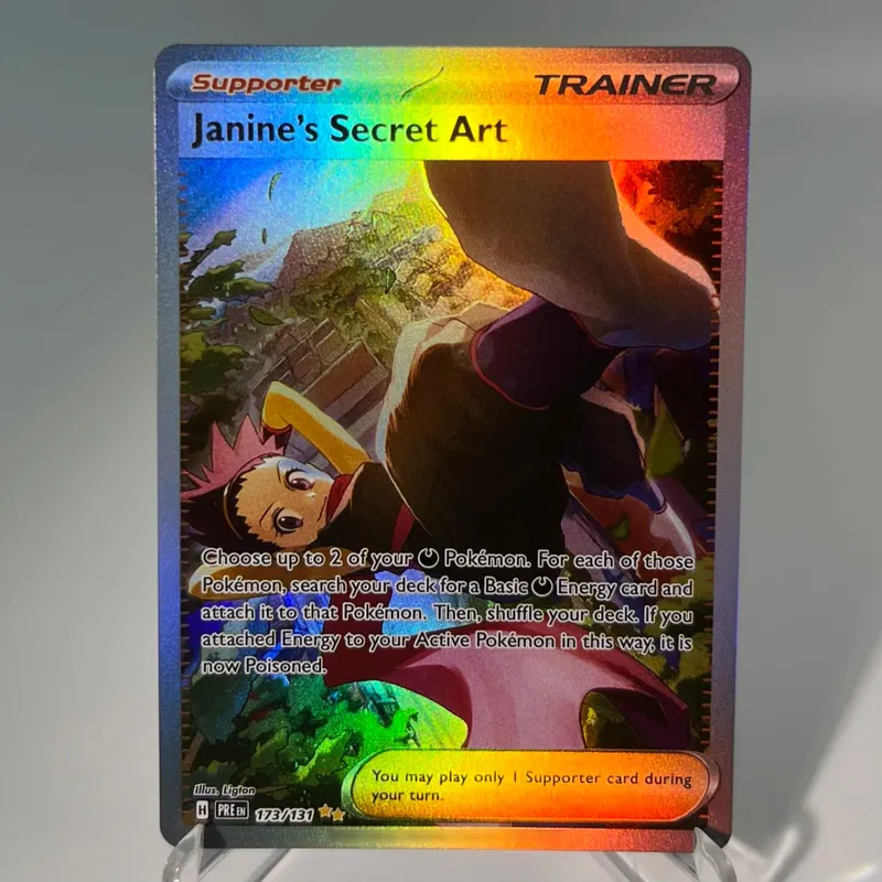 Prismatic Evolutions PKM Cards PTCG5-A GX Rainbow Umbreon Sylveon Leafeon ex Rare Collection Battle Toys Gifts for Hobbies — image 36