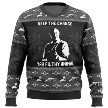 Home Alone Ugly Christmas Sweater Men Women Pullover Hot Sale Round Neck Long Sleeve Top Christmas Clothing 3D Funny Printed — image 7