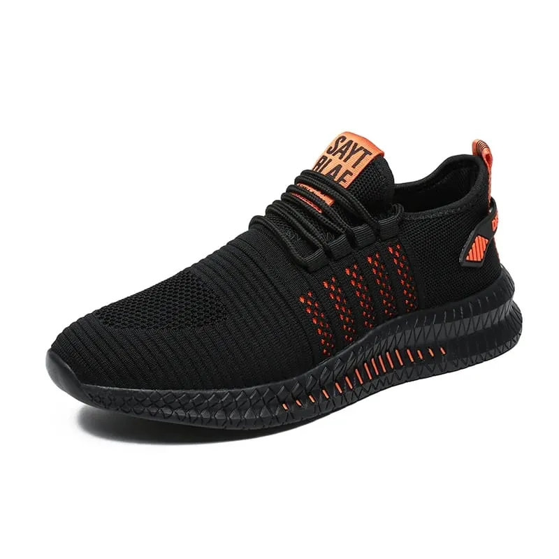 Fashion Sneakers Lightweight Men Casual Shoes Breathable Male Footwear Lace Up Walking Shoe Mens Casual Summer Shoes — image 8