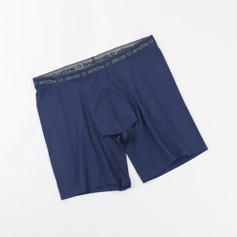 David Archy 3 Pak Celana Dalam Pria Celana Boxer Dasar MicroModal Lembut Bersirkulasi Pria Boxer Kantong Ganda Cepat Kering Olahraga Kebugaran