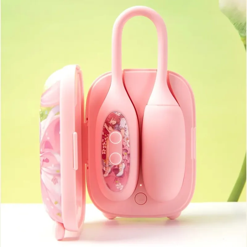Alarm Clock Shape Creative Sucking Vibrator Clitoral Stimulator with Licking Tongue for Women Adult Sex Toy — image 9