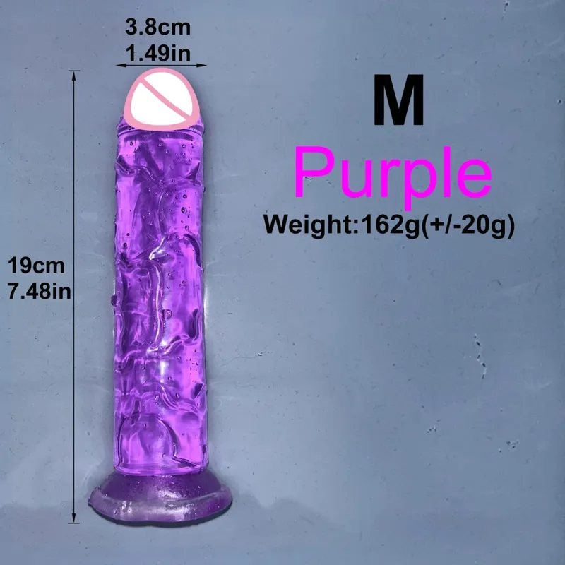 廉價 5 色小型透明假陽具吸盤果凍迪克女式色情肛交玩具柔軟陰蒂陰道自慰器陰莖 — image 14
