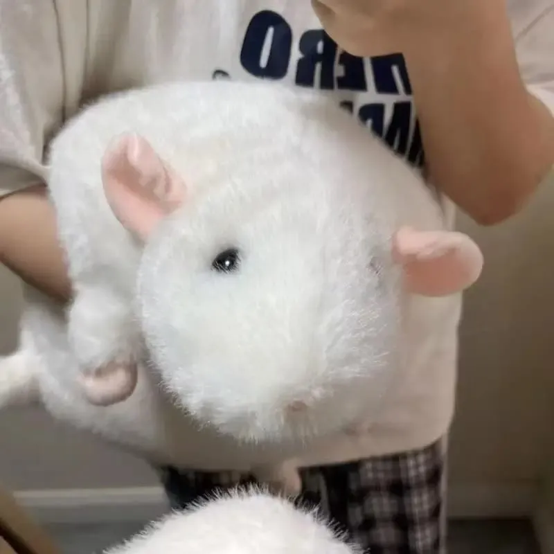 Simulation Cartoon Rat Doll available in 35/50/90cm Cute Oversized Big Mouse Plush Pillow as Birthday Gift — image 4