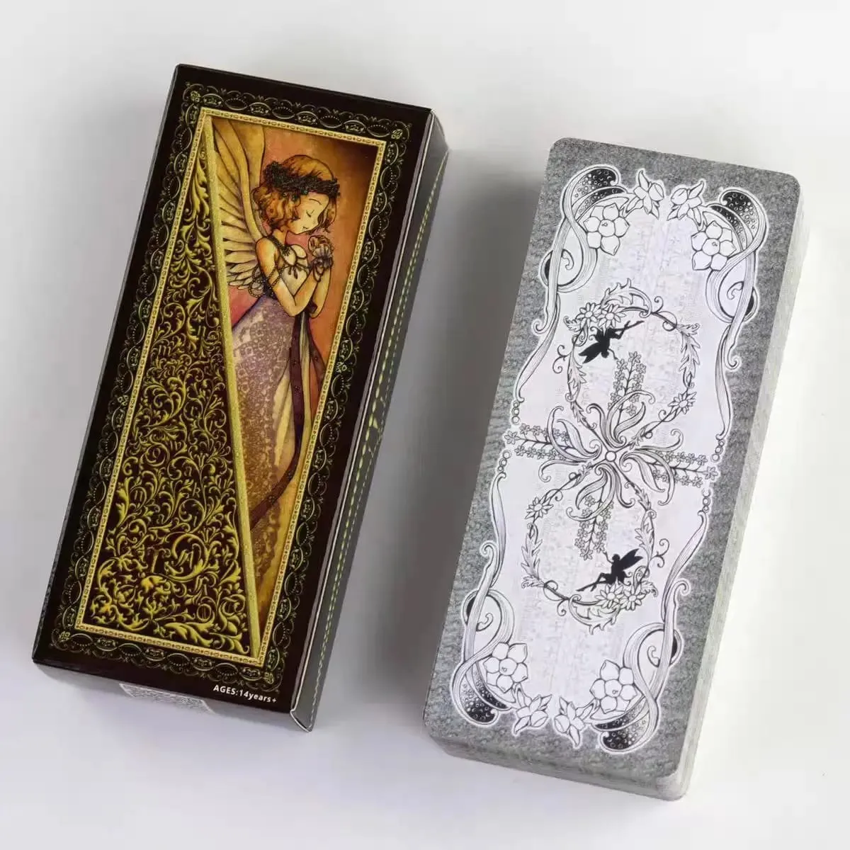 Low Scare Tarot-kort 78 STK Anime Fairy Tale Deck Kawaii Cute Oracle Divination Begyndervenlig hekseri Spirit Board Game — image 2