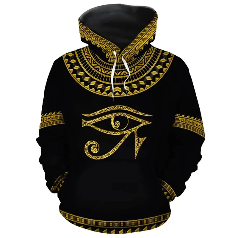 African Ethnic Tribes Unique Graphic Hoodie For Men Ethnic Printed Clothing Hooded Coat Loose Harajuku Street Vintage Hoodies — image 12