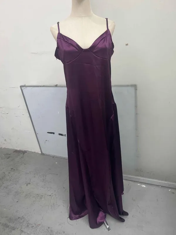 Vestido amarillo de corte bajo y espalda descubierta de cintura alta con cordones sin mangas cintura Cincher Spaghetti Strap Vestidos Fiesta Club bata de mujer — image 10