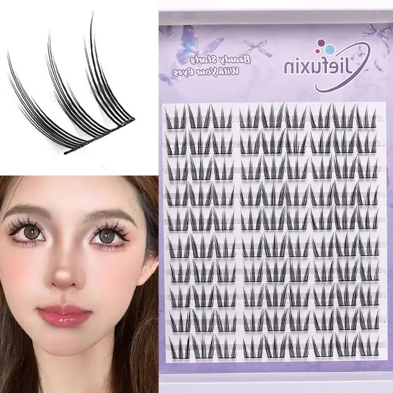 DIY Lash Extension Kit Cute Cat Paw False Eyelashes Eye Enlarging Daily Kawaii Eye Makeup