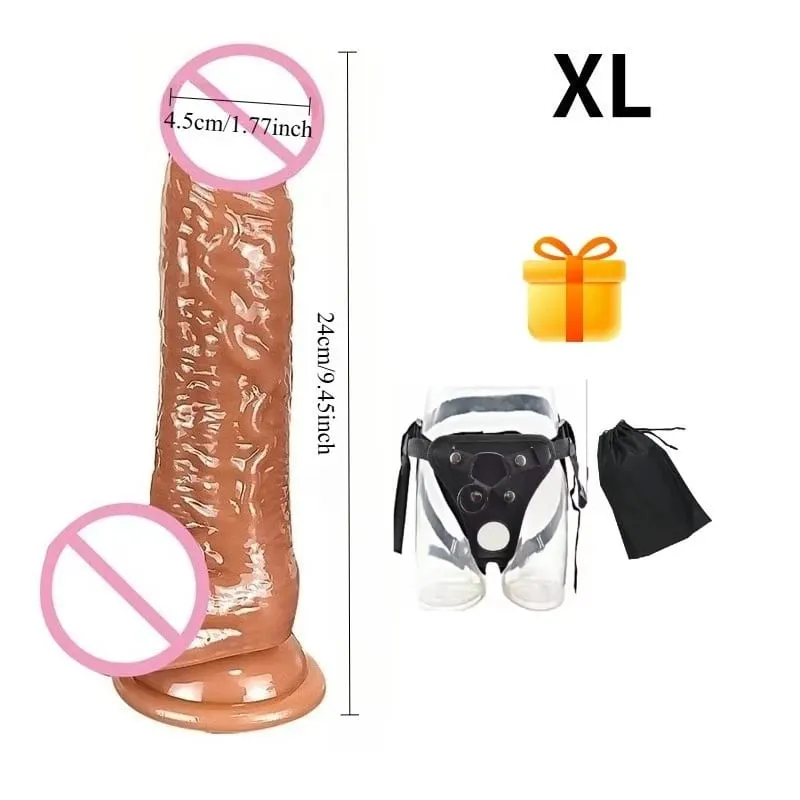 Wearable Realistic Dildo G-Spot Anal Vagina Sexy Adult Masturbation Big Penis for Women Sex Toys Dildos Massager Masturbators 18 — image 9