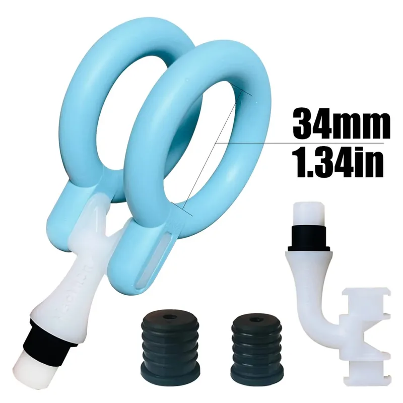 (Fits 12-19mm Shaft) Massage Gun Head attachments - Fascia Gun Silicone Head Replaceable Fitness Accessories Men's sex toy — image 9