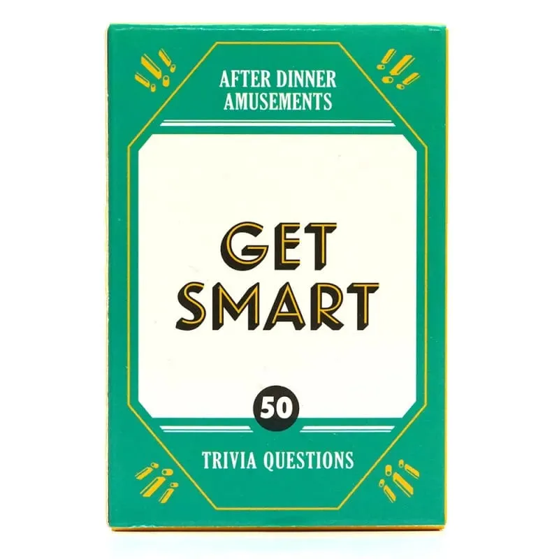 Multi-Themed Dinner Party Mini Card Game Portable Travel Party Games Trivia Riddles & Conversation Starters for Adults & Kids — image 4